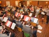 37 IMG 3873 Repetitie Muziek DezeFoto : 2015, Deurningen, jubileum, oud leden, plechelmus harmonie, repetitie, spolhoes